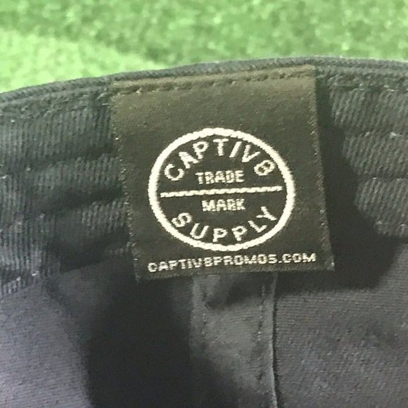 Peloton Blue Cotton Spellout Hat Run Cycling Baseball Adjustable Gym Workout - Picture 8 of 8